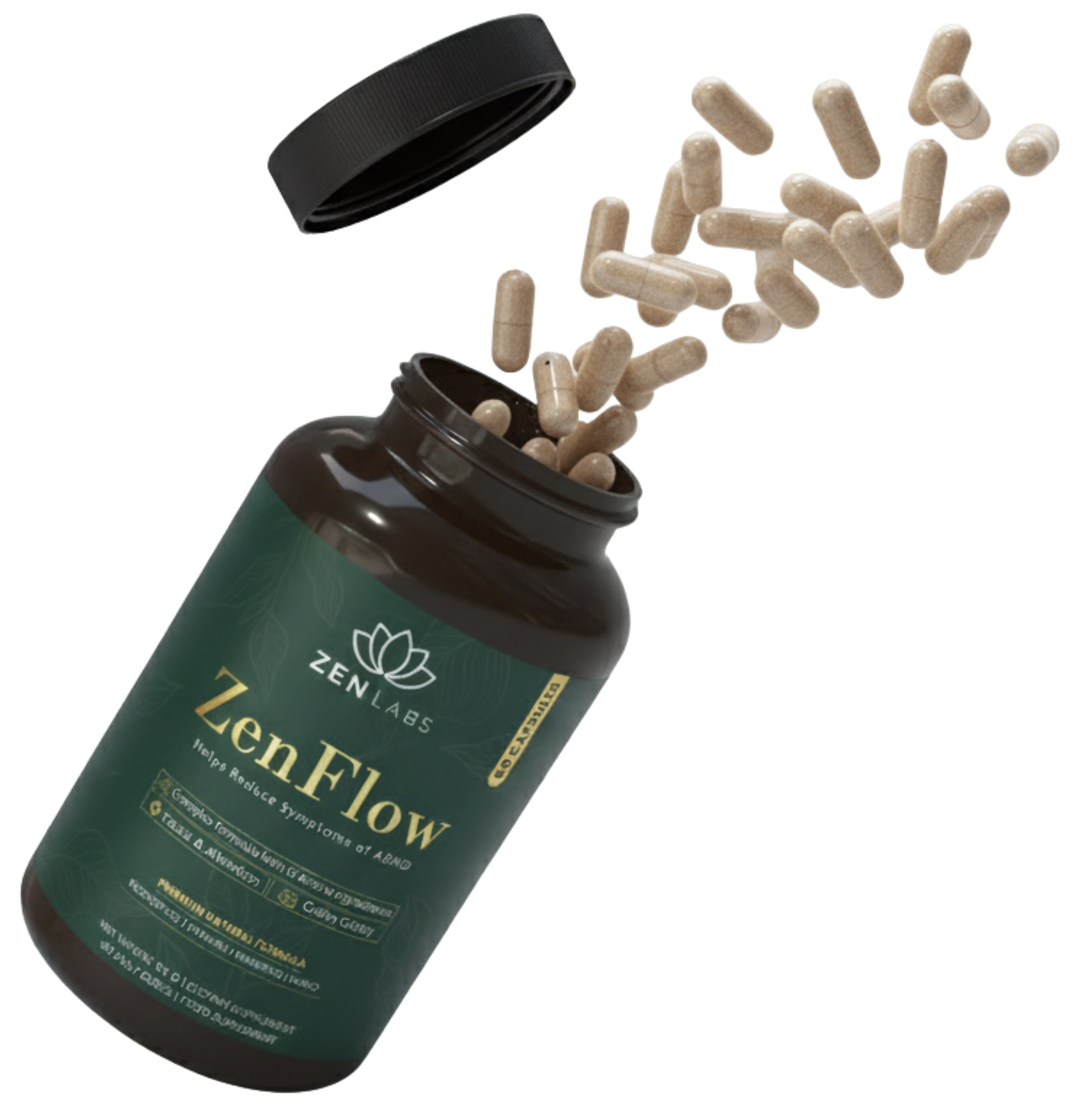 ZenFlow™ - Focus and Motivation complex, 90 cps.