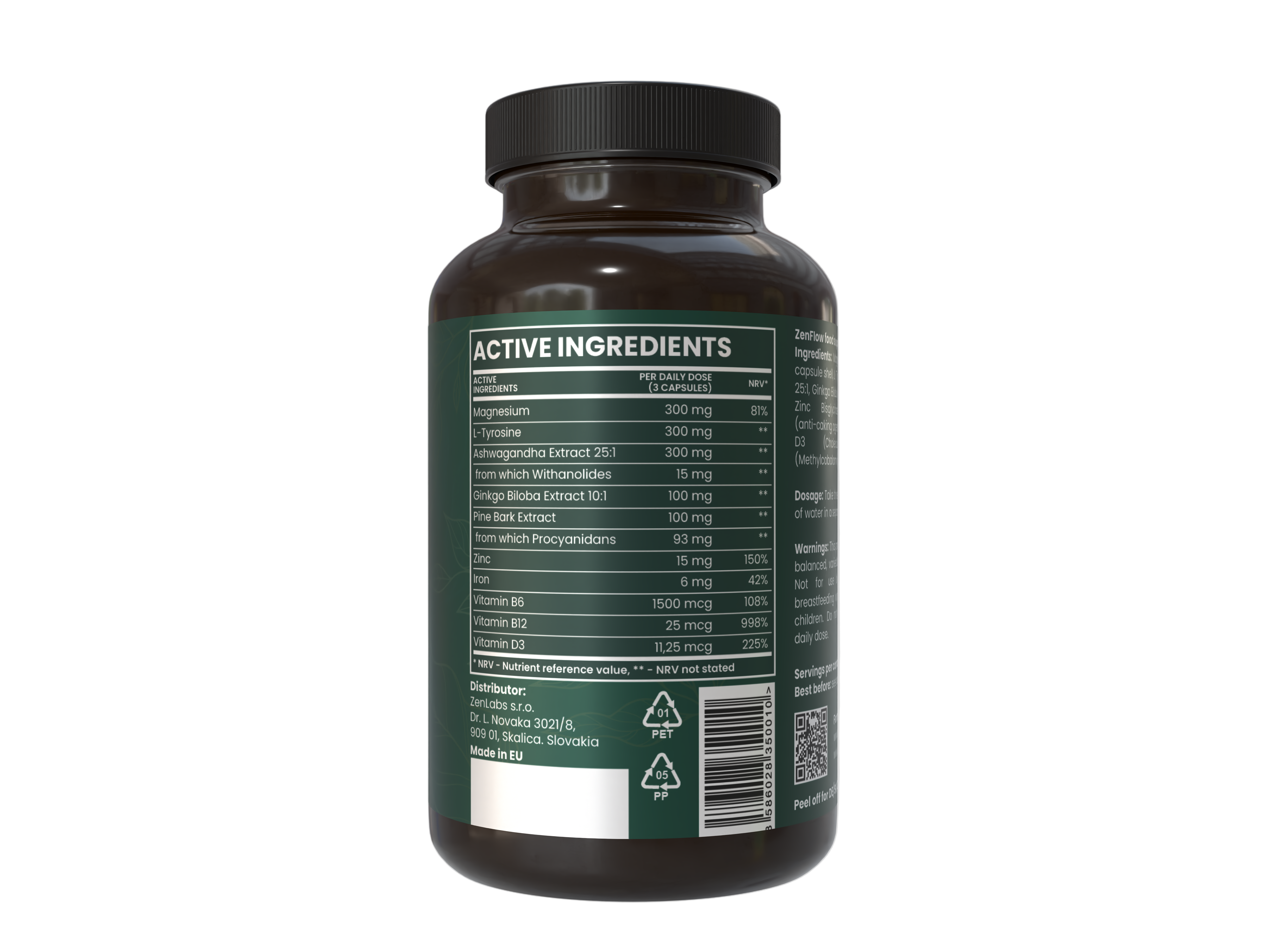 ZenFlow™ - Focus and Motivation complex, 90 cps.